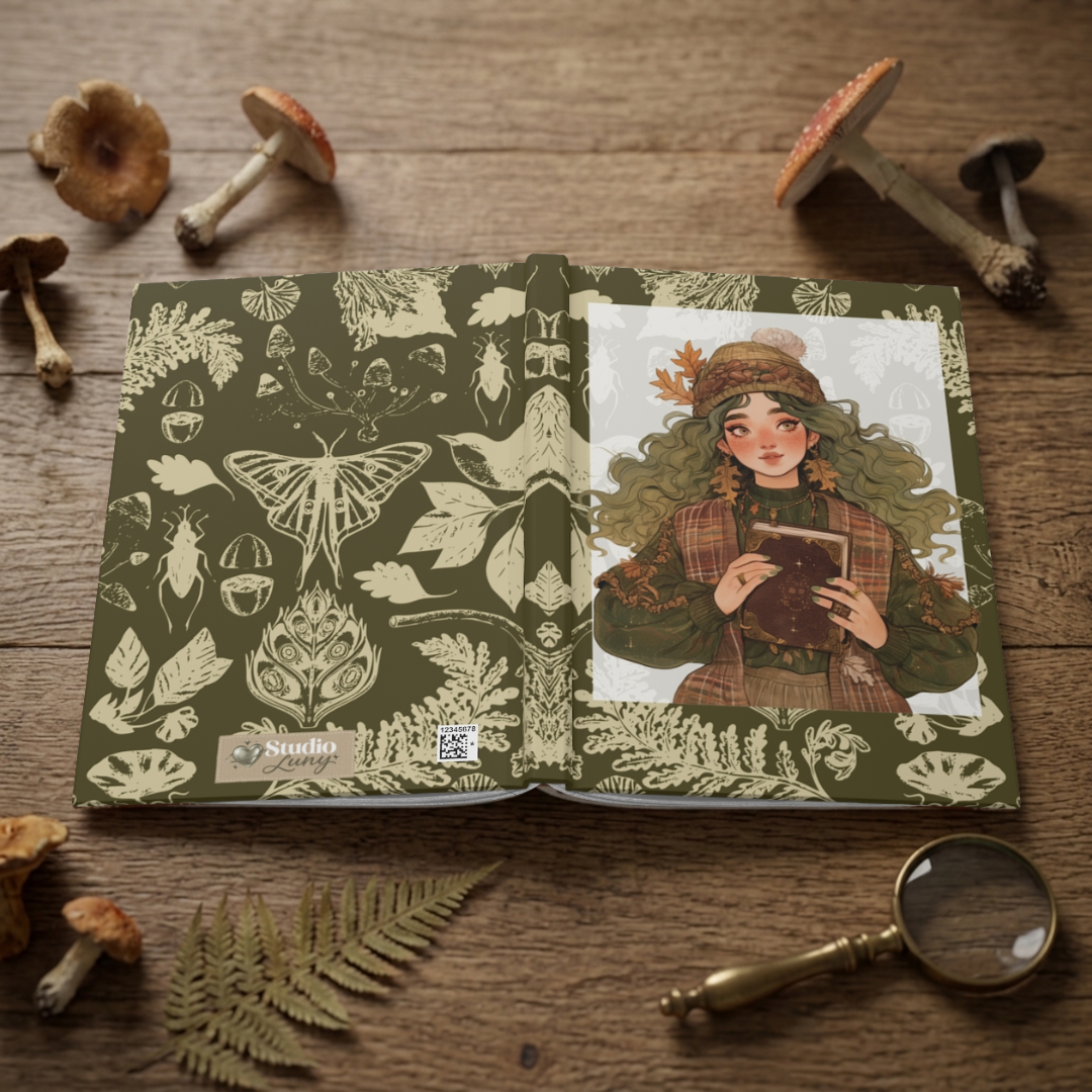Woodland Aesthetic Notebook | Cozy Fantasy Journal
