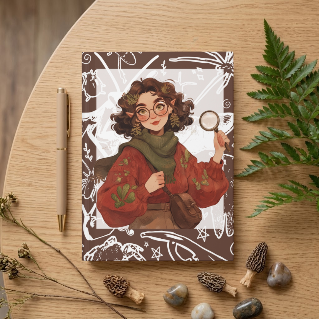 Forest Explorer Journal | Whimsical Woodland Adventure Notebook