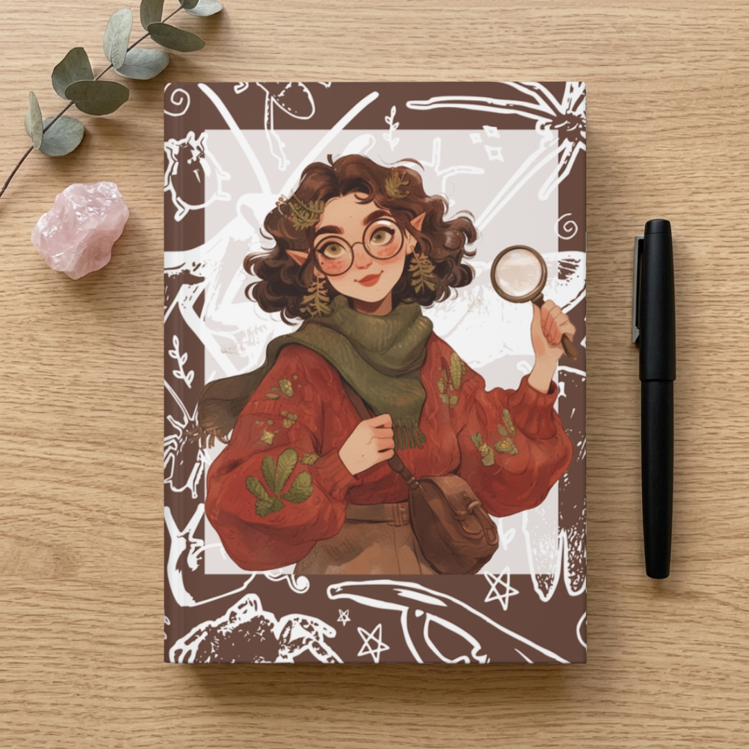 Forest Explorer Journal | Whimsical Woodland Adventure Notebook