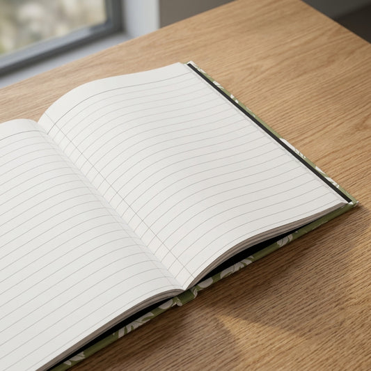 Cozy Woodland Girl Journal | Forestcore Cottagecore Notebook