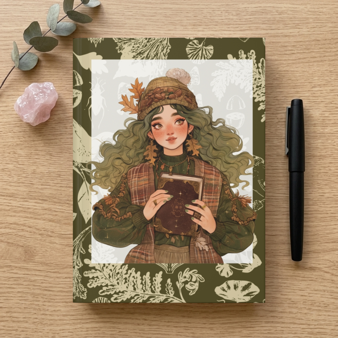 Woodland Aesthetic Notebook | Cozy Fantasy Journal