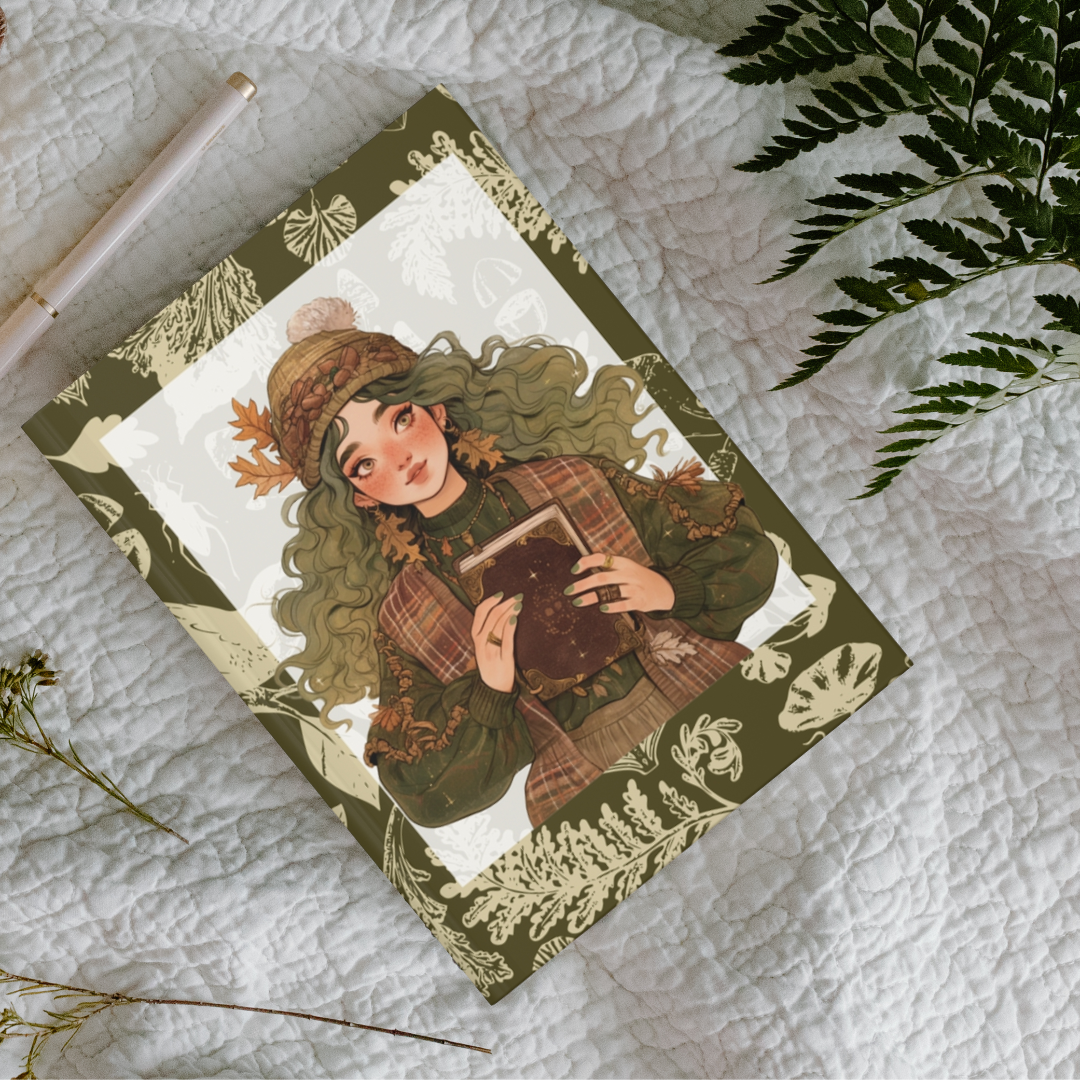 Woodland Aesthetic Notebook | Cozy Fantasy Journal