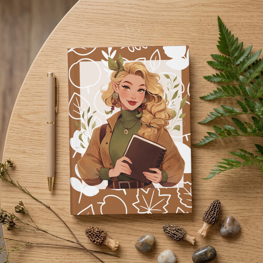 Autumn Woodland Storybook Journal | Cozy Forest Notebook