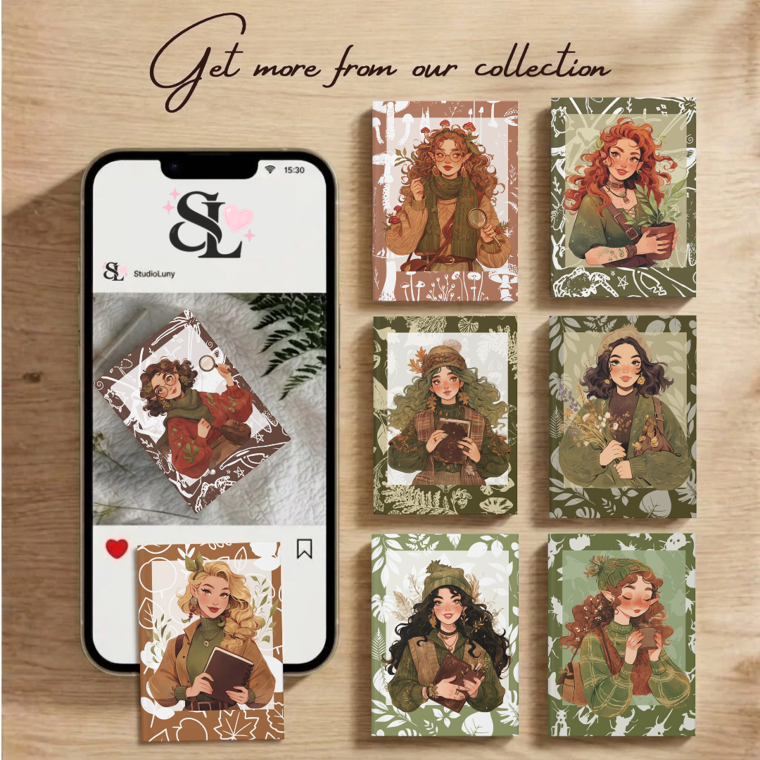 Forest Explorer Journal | Whimsical Woodland Adventure Notebook