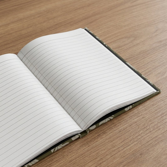 Woodland Wildflower Girl Journal | Cozy Botanical Cottagecore Notebook